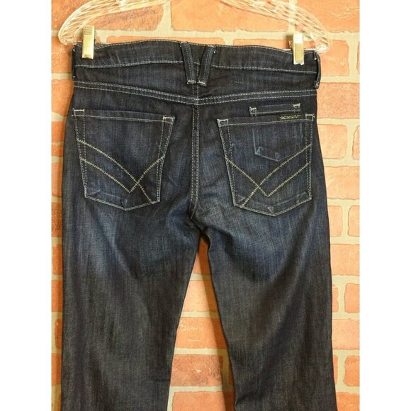 William Rast Women's Cat Flared Leg Jeans Stretch Pockets Blue SZ 26 - Picture 3 of 10